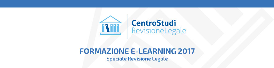 Testata DW - E-learning - Revisione Legale 2017